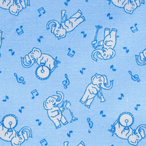 Nana Mae VI Musical Elephants Blue