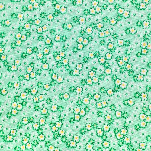 Nana Mae VI Tiny Daisies Green