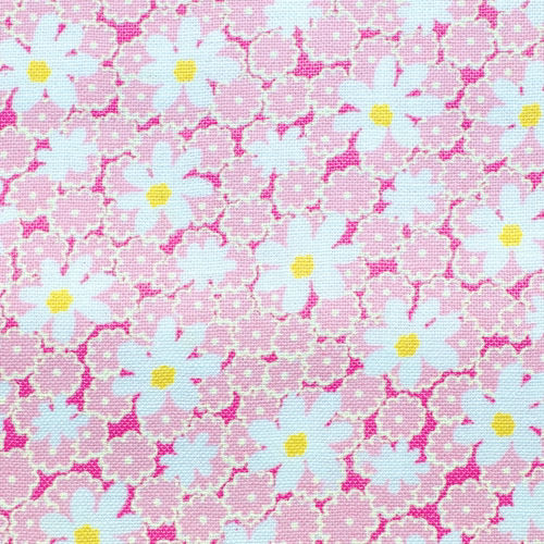 Nana Mae V Packed Daisies Pink