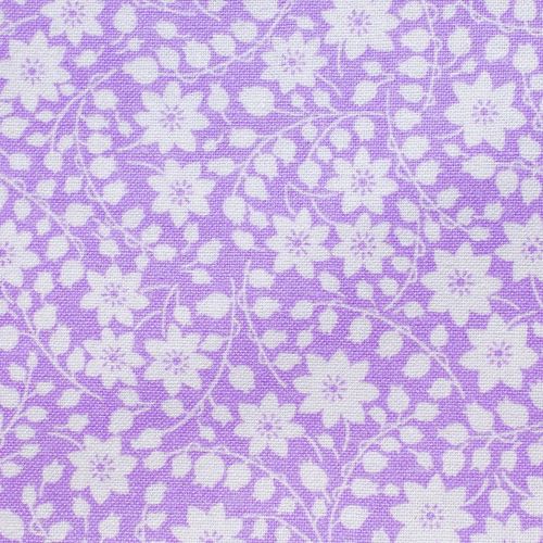 Nana Mae VI Monotone Floral Lavender
