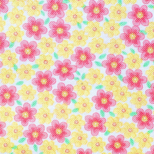 Cute Packed Flowers Pink